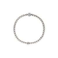 Bracciale Fope Donna Eka in Oro bianco Diamante 0.19 Ct 73301BX_PB_B_XBX_00M - 73301BX_PB_B_XBX_00M